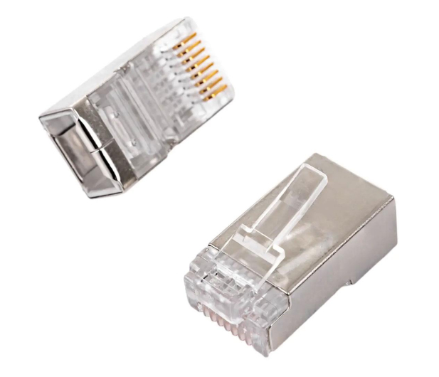 Spacetronik Wtyk sieciowy RJ45 CAT 6 FTP 100 szt - 1265974 - zdjęcie 2